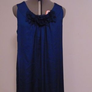 Merona Peacock Blue Teal Dress Size 16